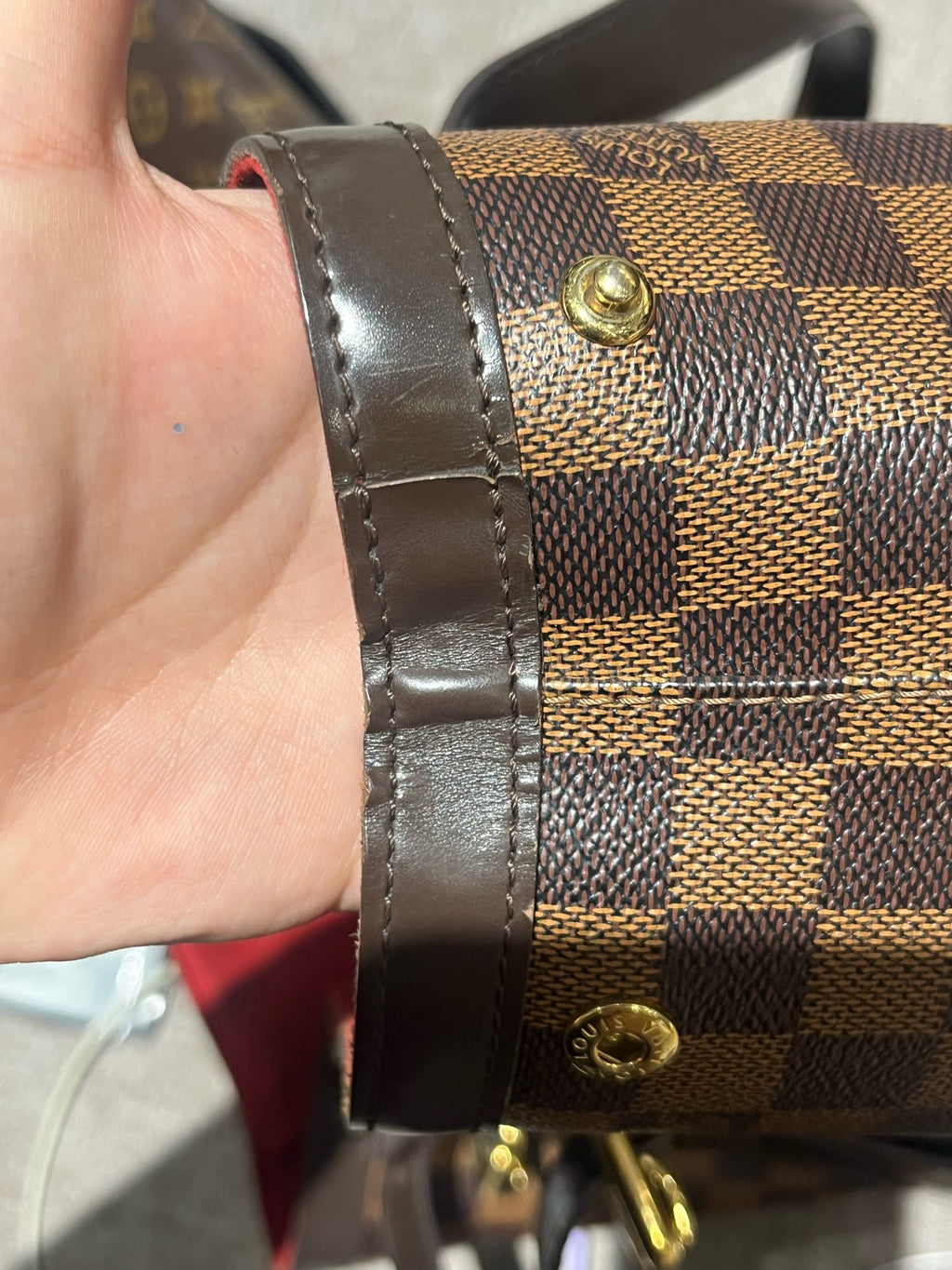 Louis Vuitton Brown Shoulder Bag