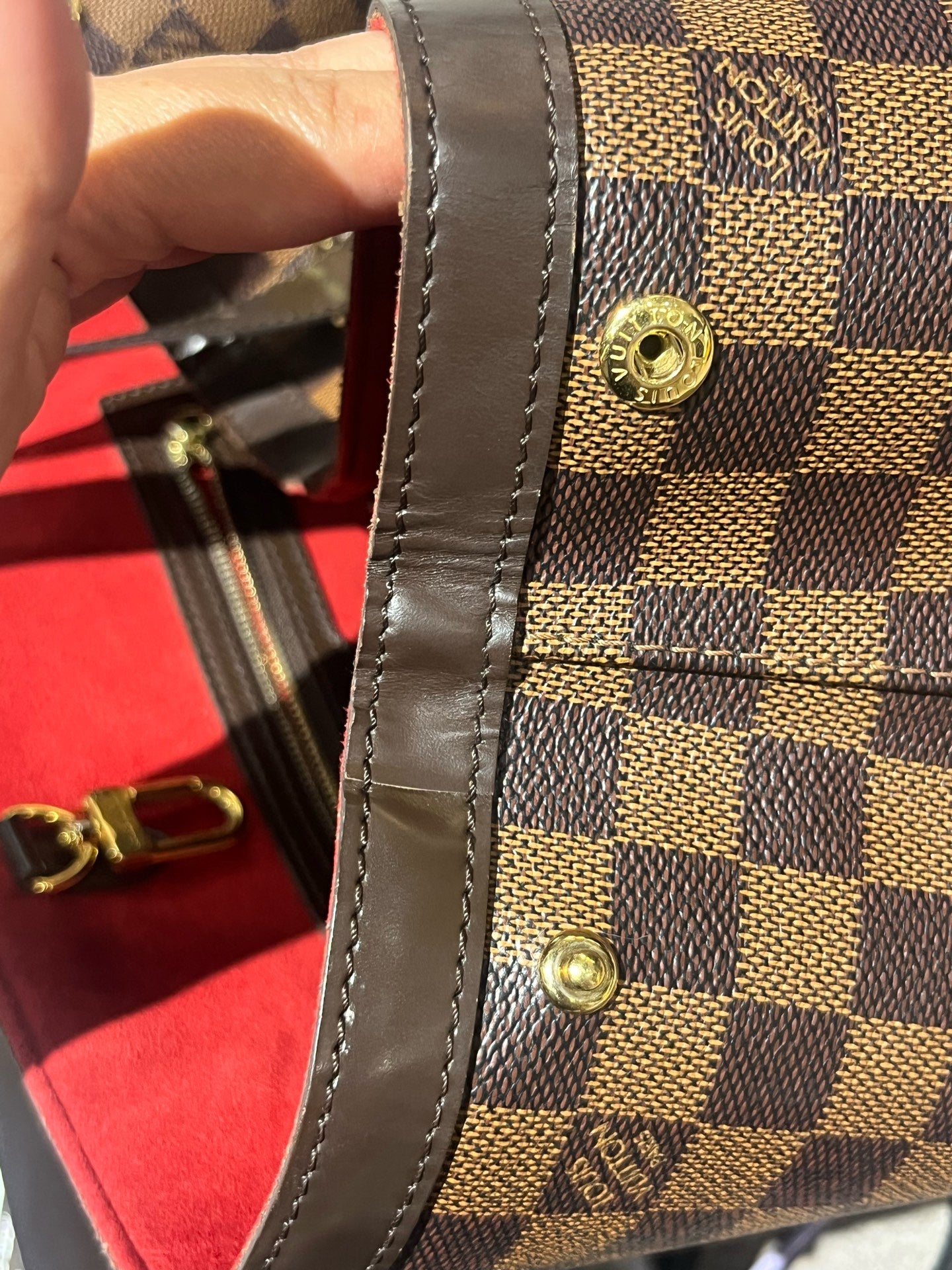 Louis Vuitton Brown Shoulder Bag