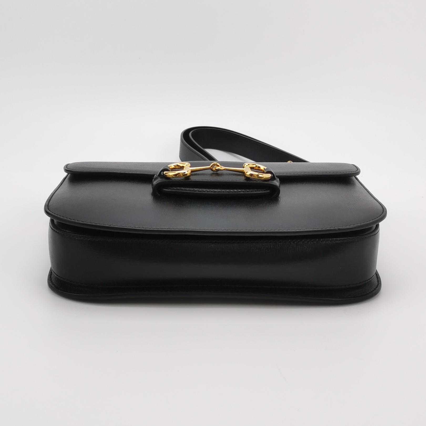 Gucci [New Arrival] Gucci Horsebit 1955 Mini Shoulder Bag Shoulder Bag 815205AAEFH1000