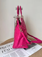 Dior Leather Pink Shoulder Bag
