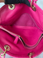 Dior Leather Pink Shoulder Bag
