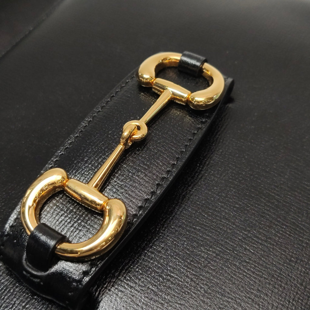 Gucci [New Arrival] Gucci Horsebit 1955 Mini Shoulder Bag Shoulder Bag 815205AAEFH1000