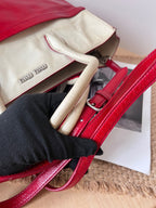 Miu Miu Leather Tote