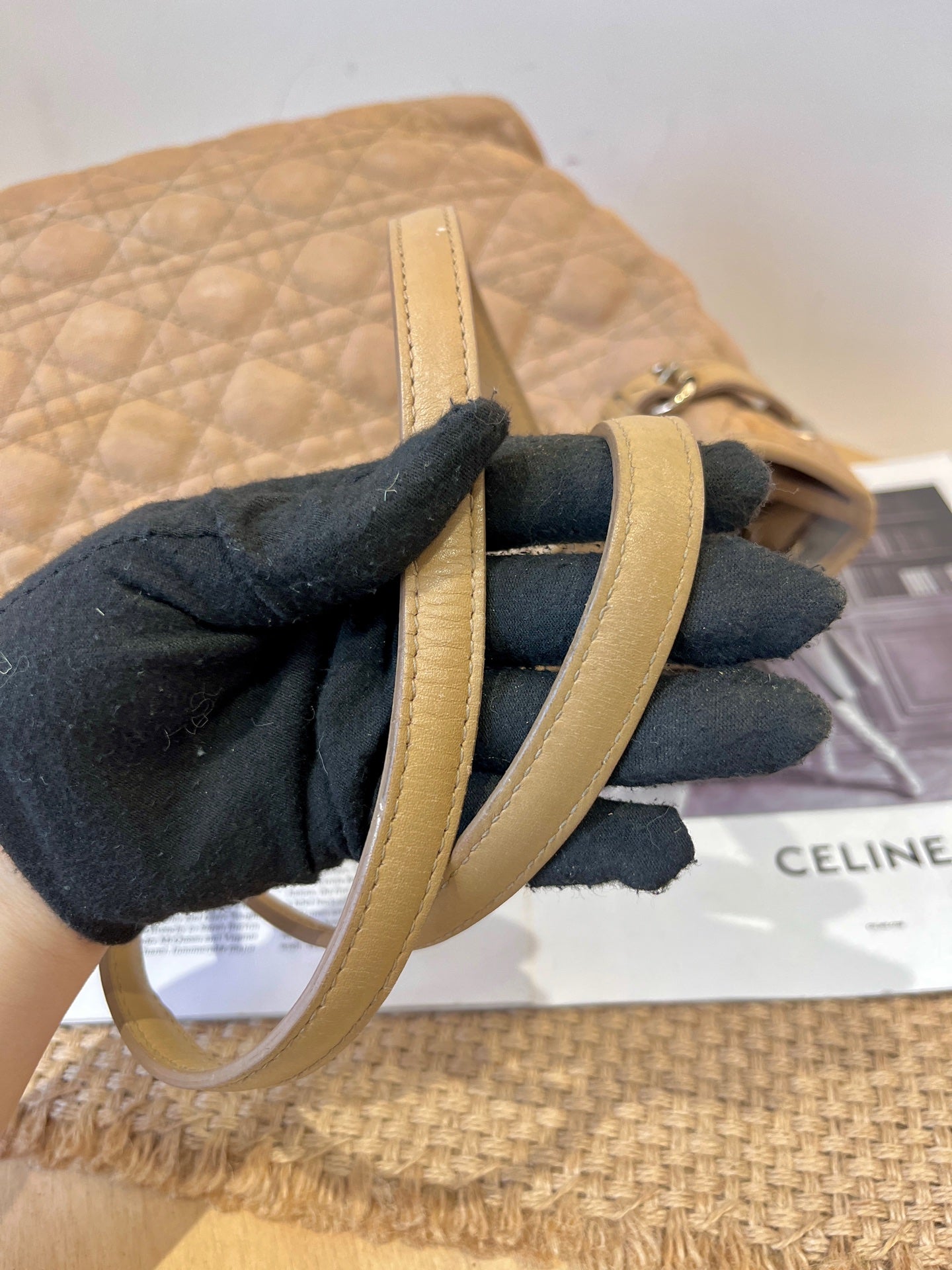 Dior Leather Tote