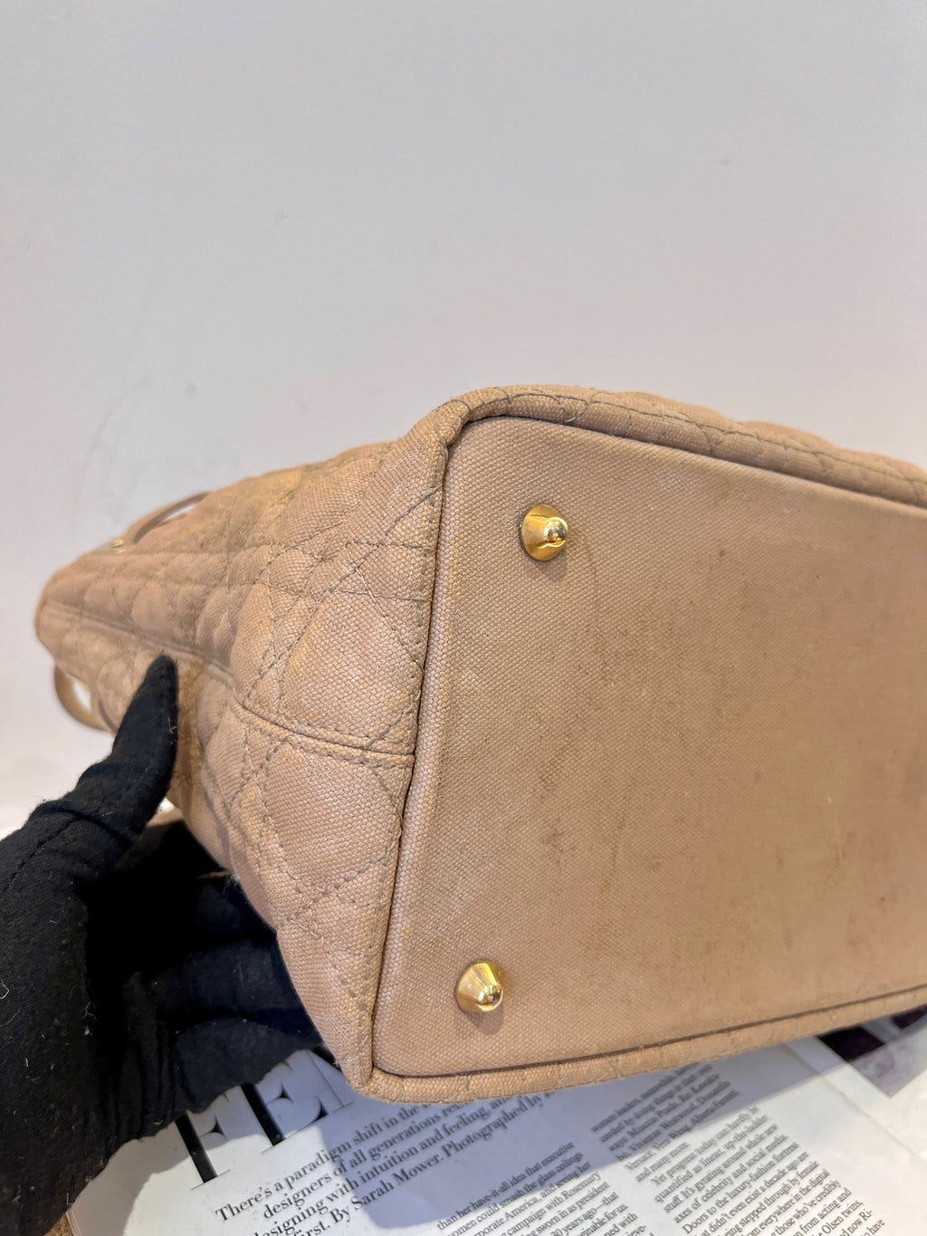 Dior Leather Tote