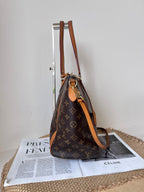 Louis Vuitton Leather Satchel