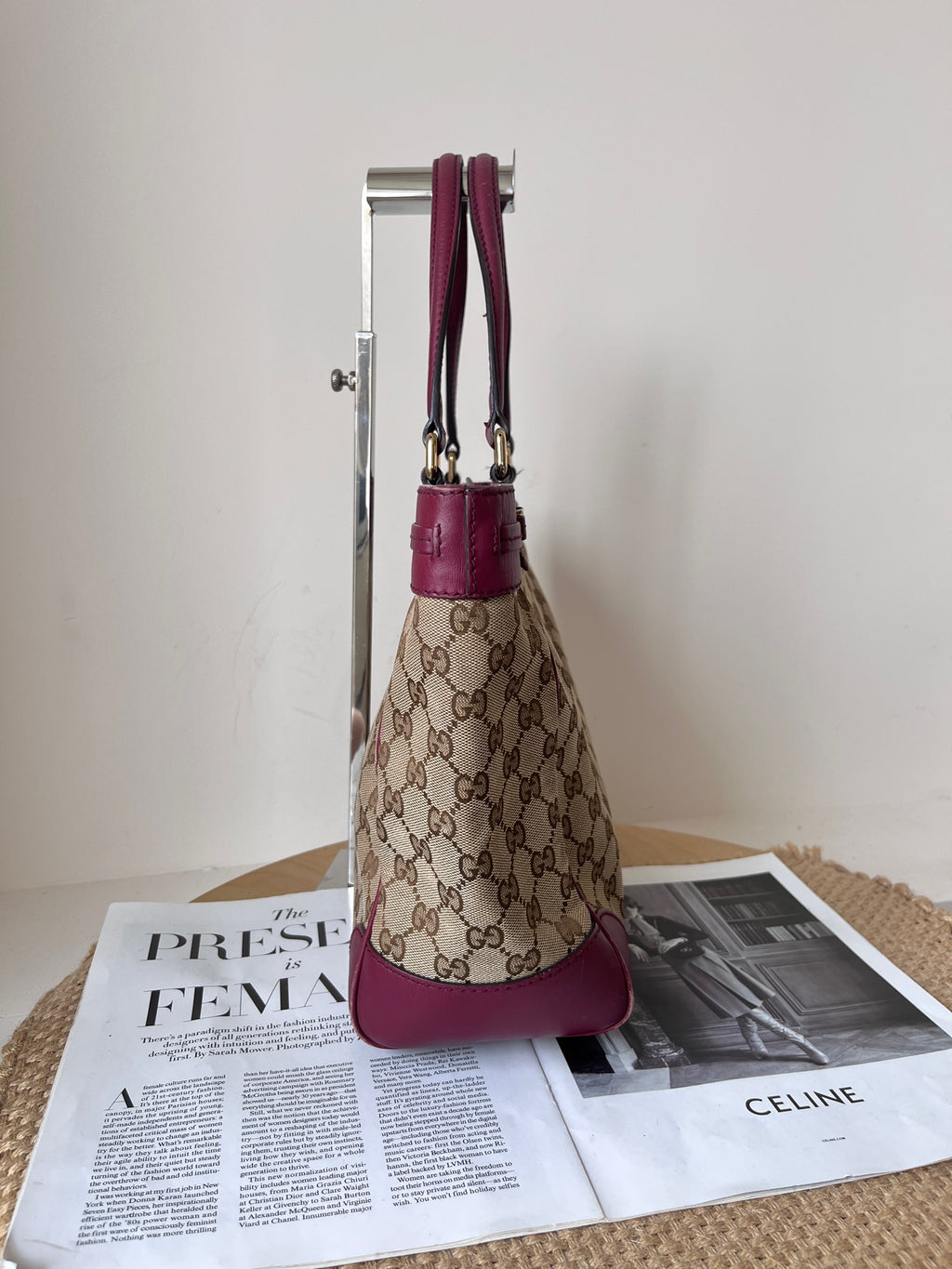 Gucci Leather Satchel