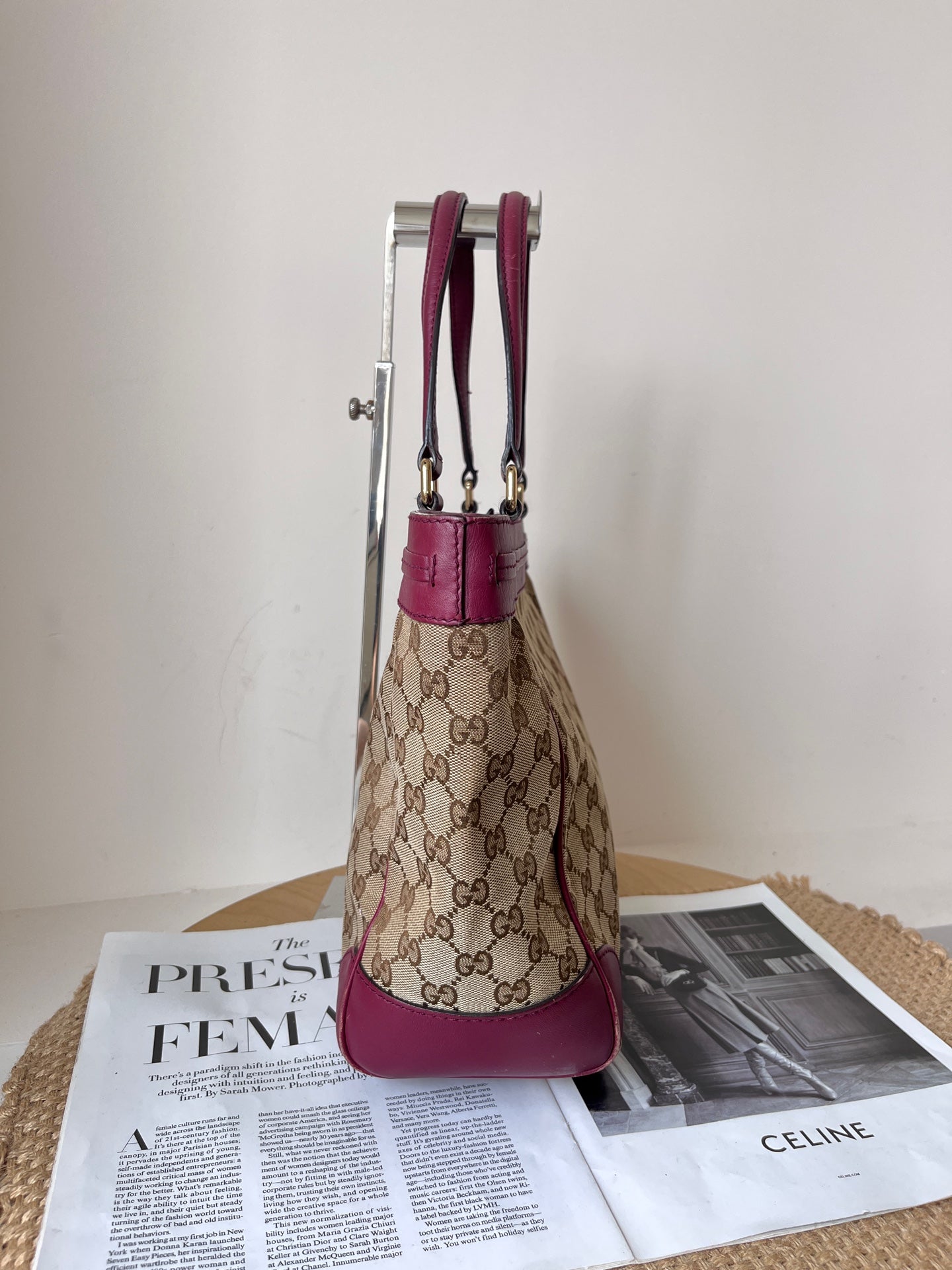 Gucci Leather Satchel