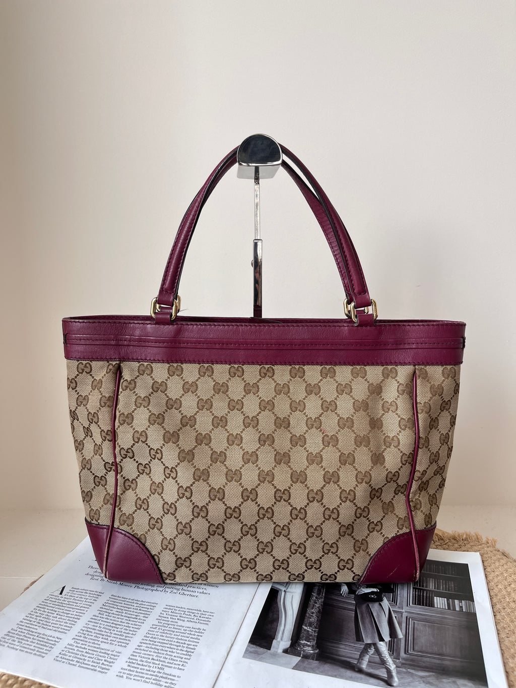 Gucci Leather Satchel