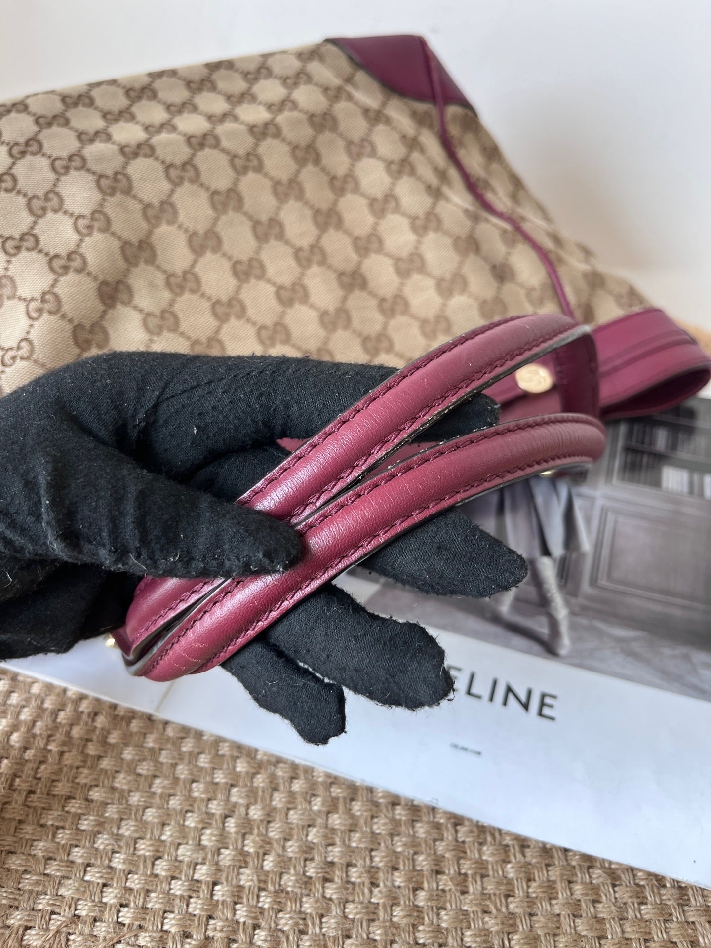 Gucci Leather Satchel