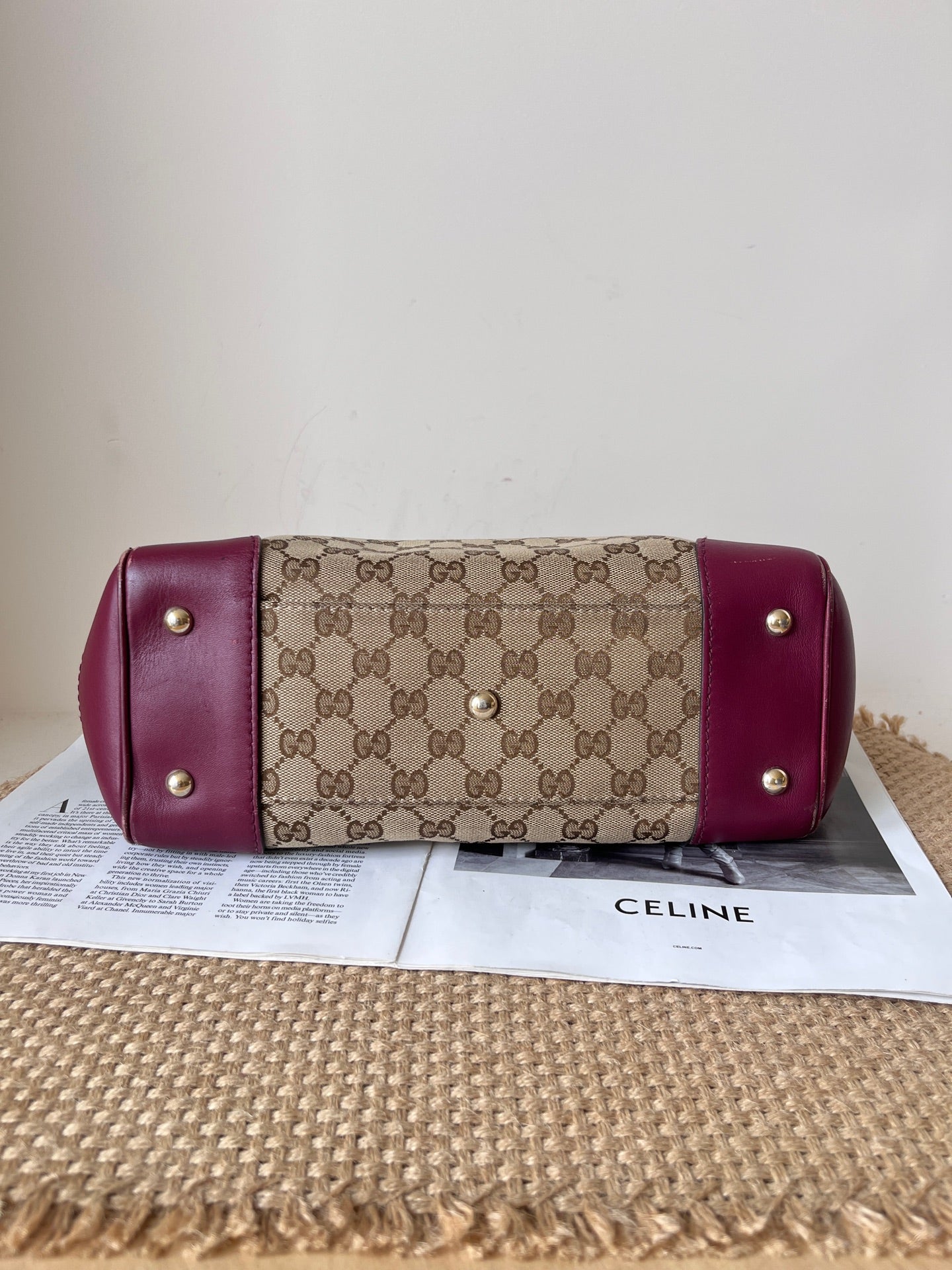 Gucci Leather Satchel
