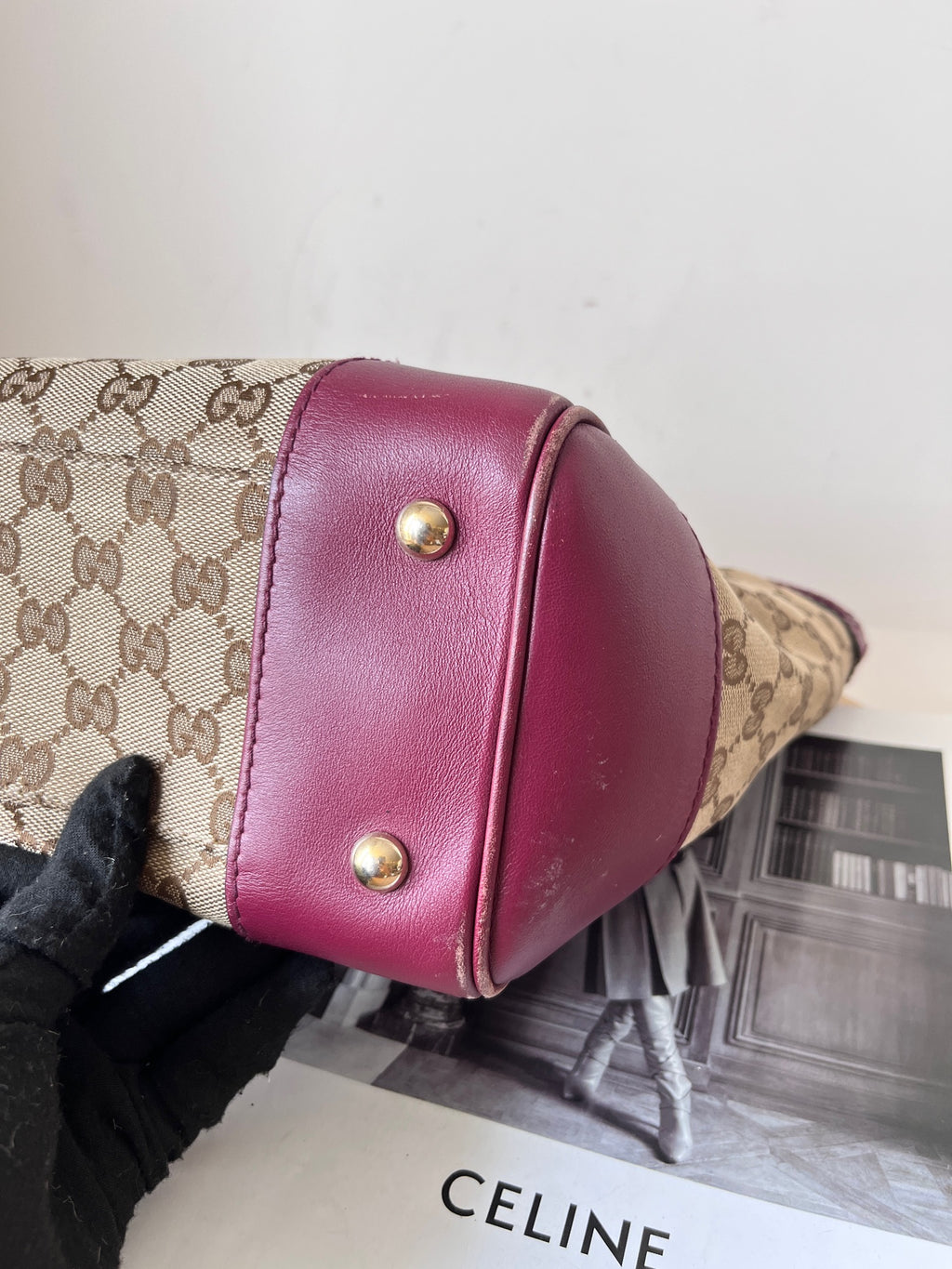 Gucci Leather Satchel