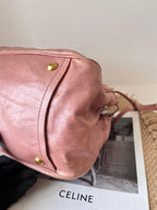 Miu Miu Leather Pink Satchel