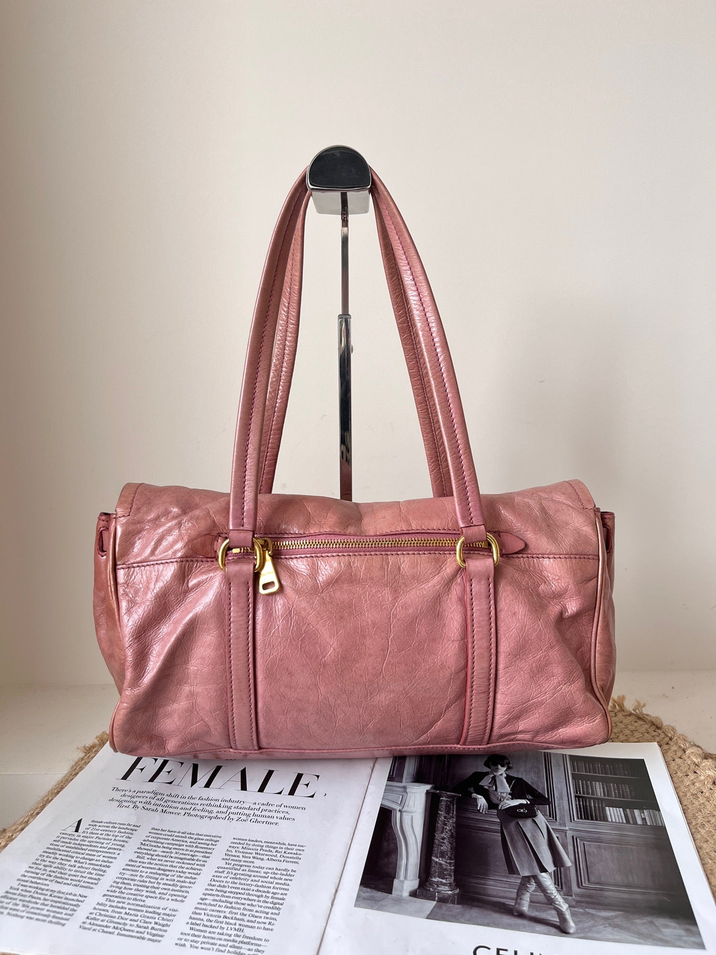 Miu Miu Leather Pink