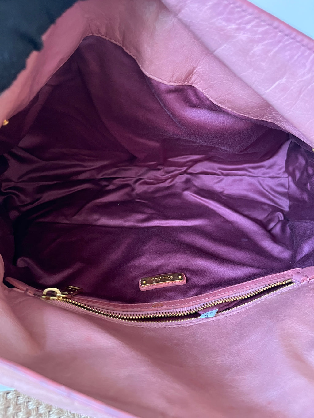 Miu Miu Leather Pink