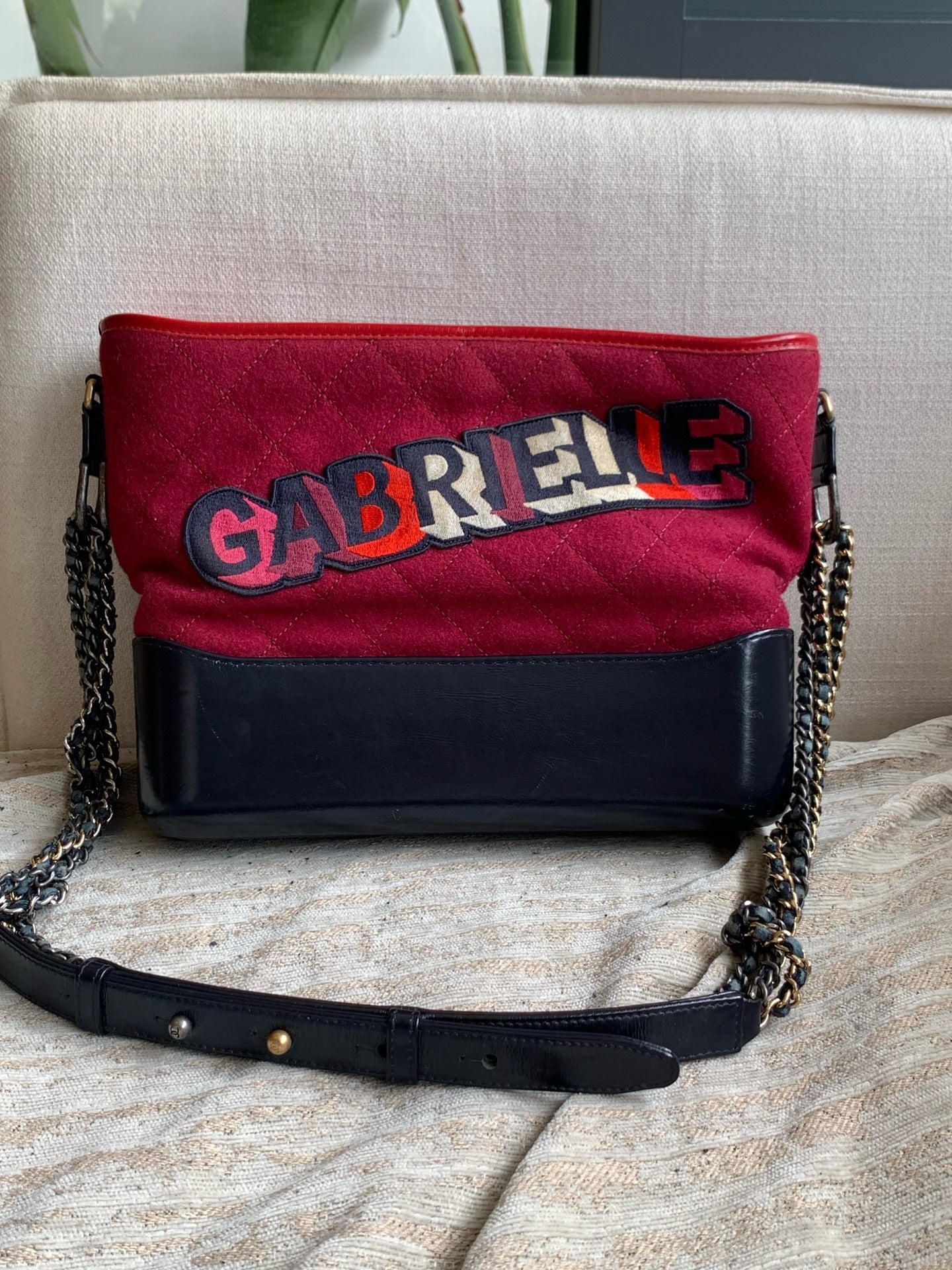 Chanel Felt Crossbody