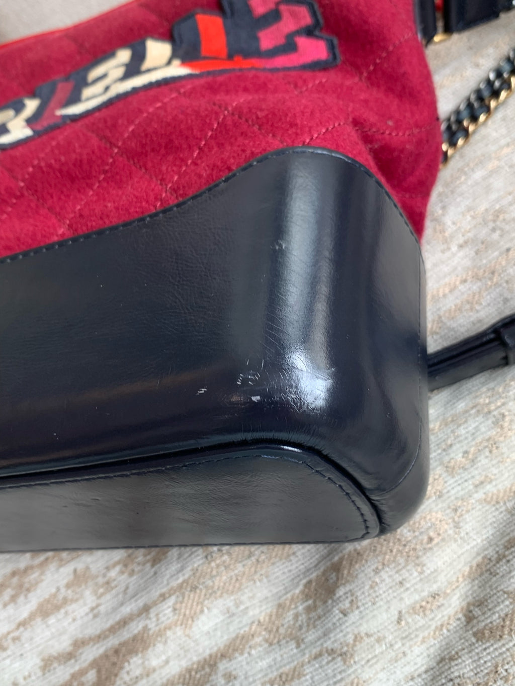 Chanel Felt Crossbody