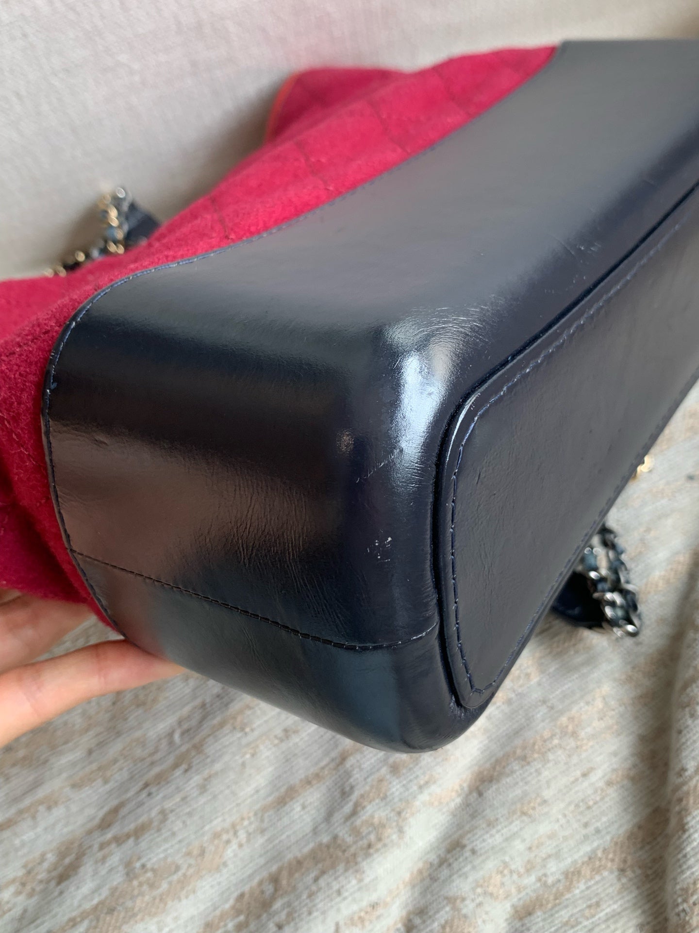 Chanel Felt Crossbody