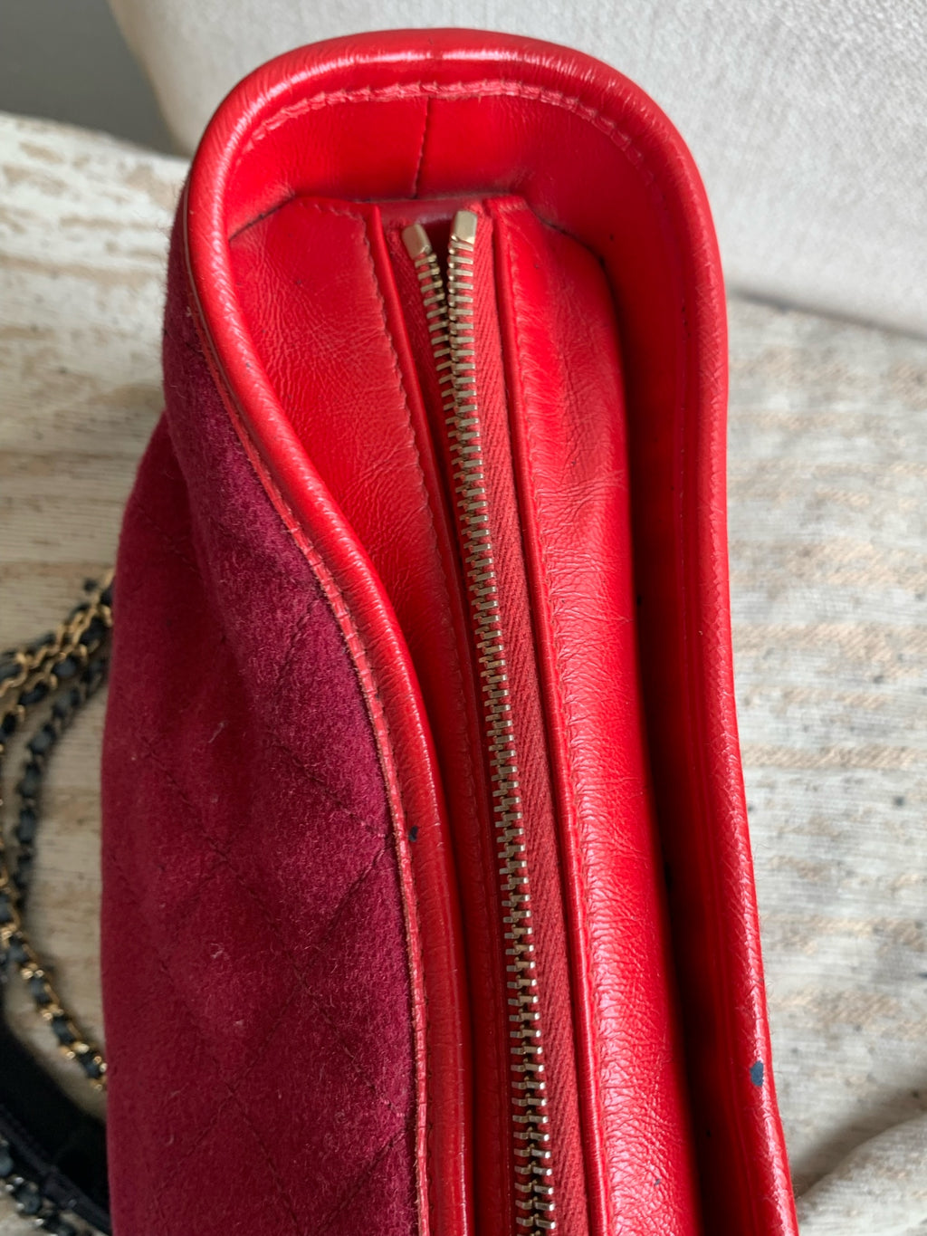 Chanel Felt Crossbody