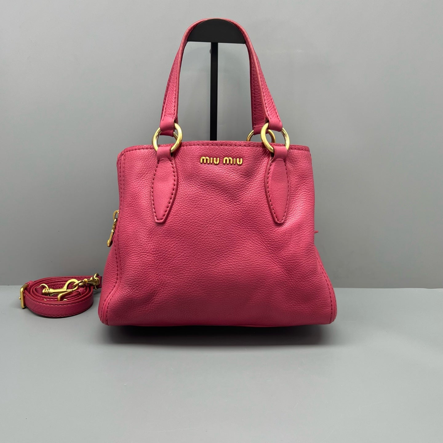 Miu Miu Red Shoulder Bag