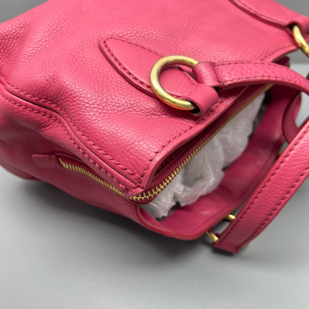Miu Miu Red Shoulder Bag