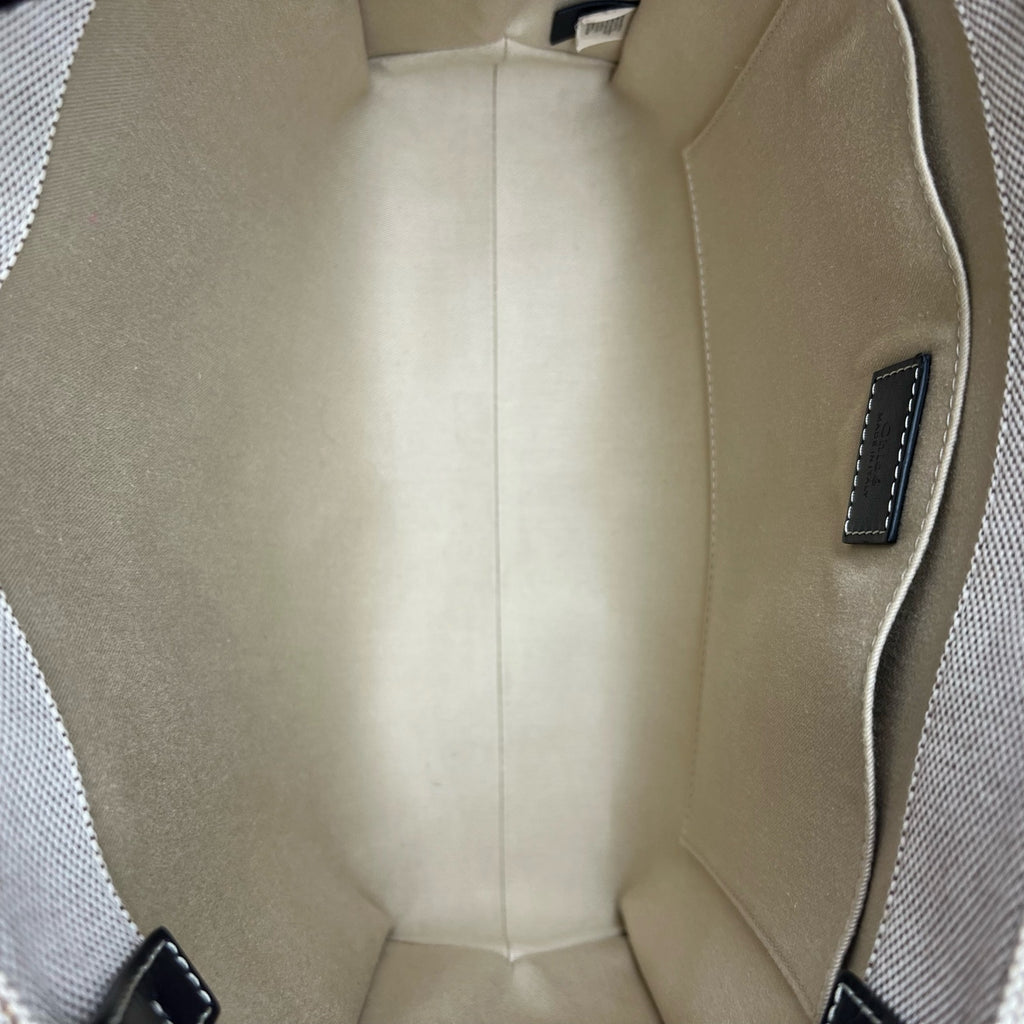 Chloe Canvas Beige Tote