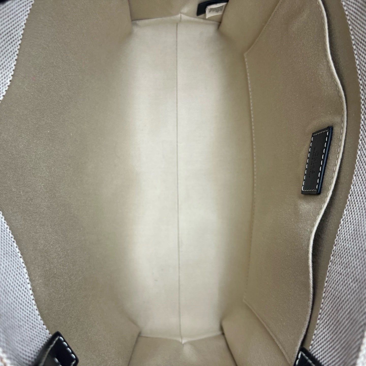 Chloe Canvas Beige Tote