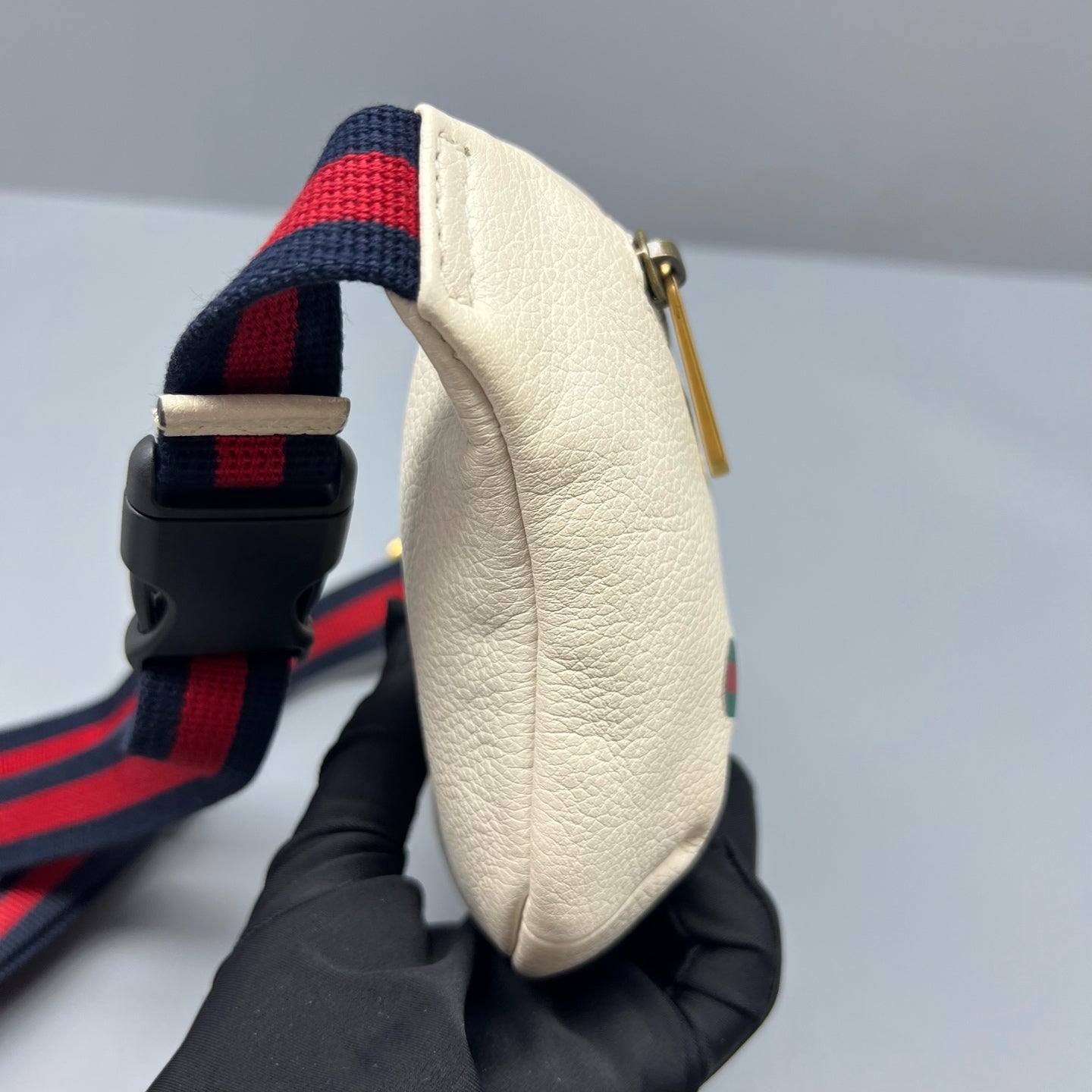 Gucci White Sling Bag