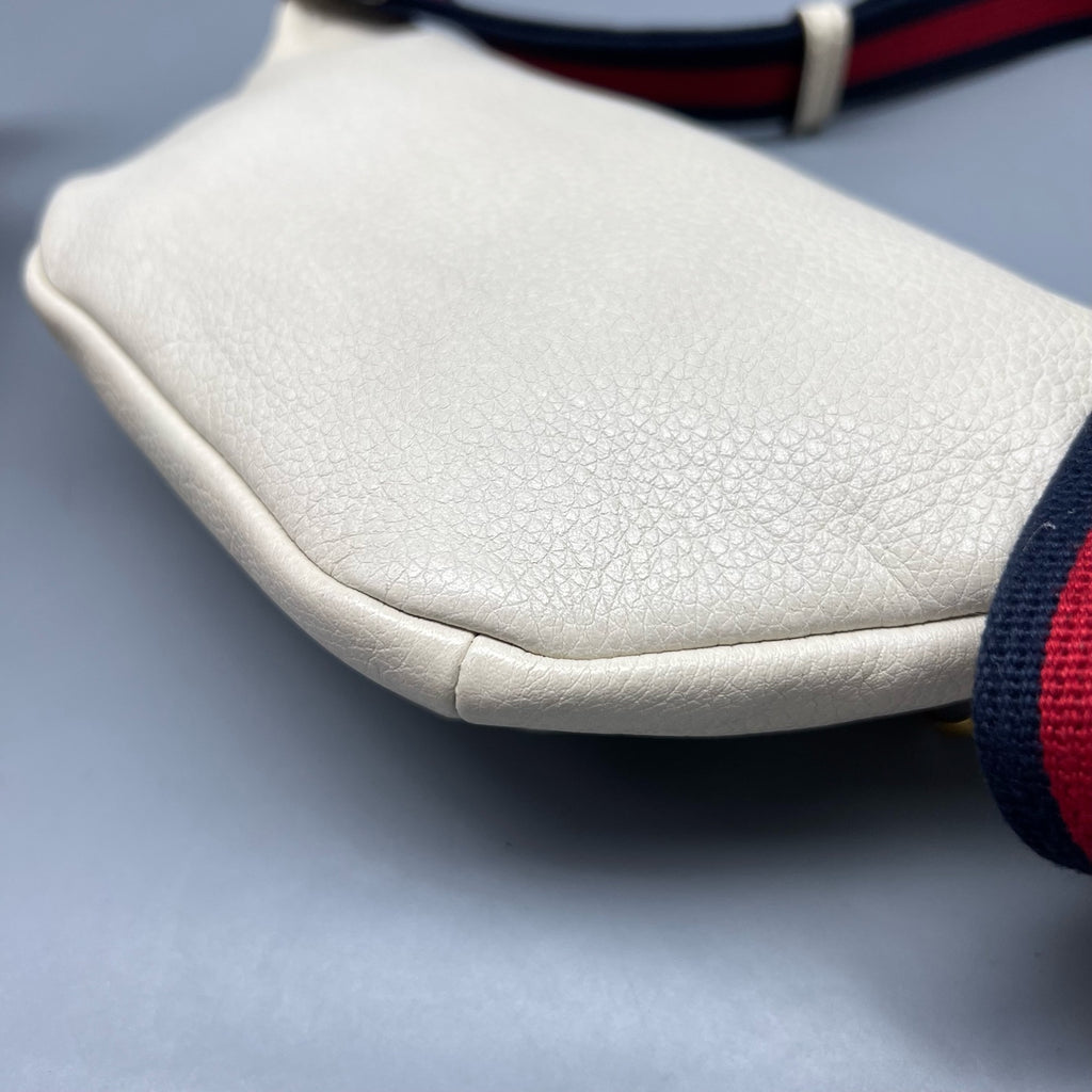 Gucci White Sling Bag