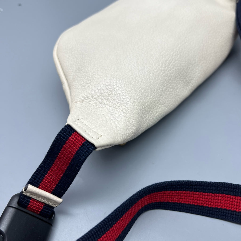 Gucci White Sling Bag