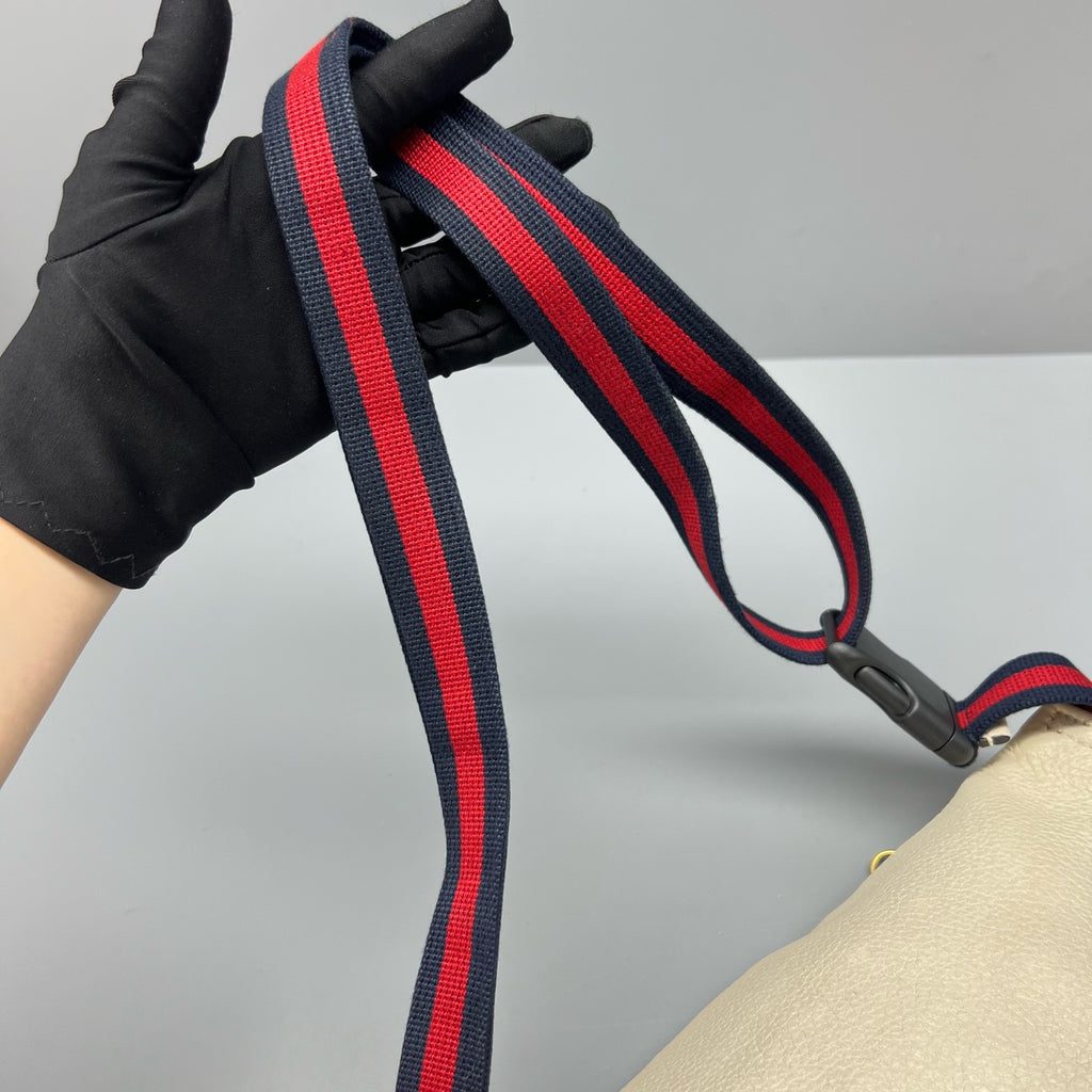 Gucci White Sling Bag