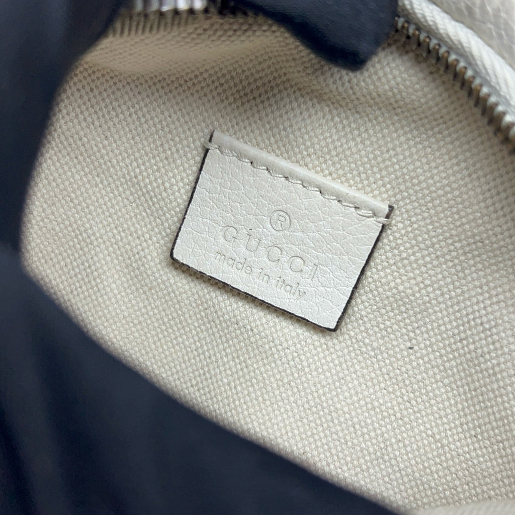 Gucci White Sling Bag