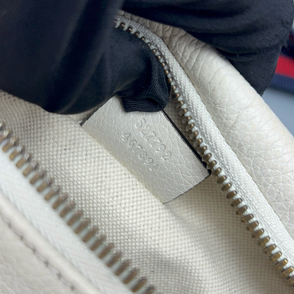 Gucci White Sling Bag
