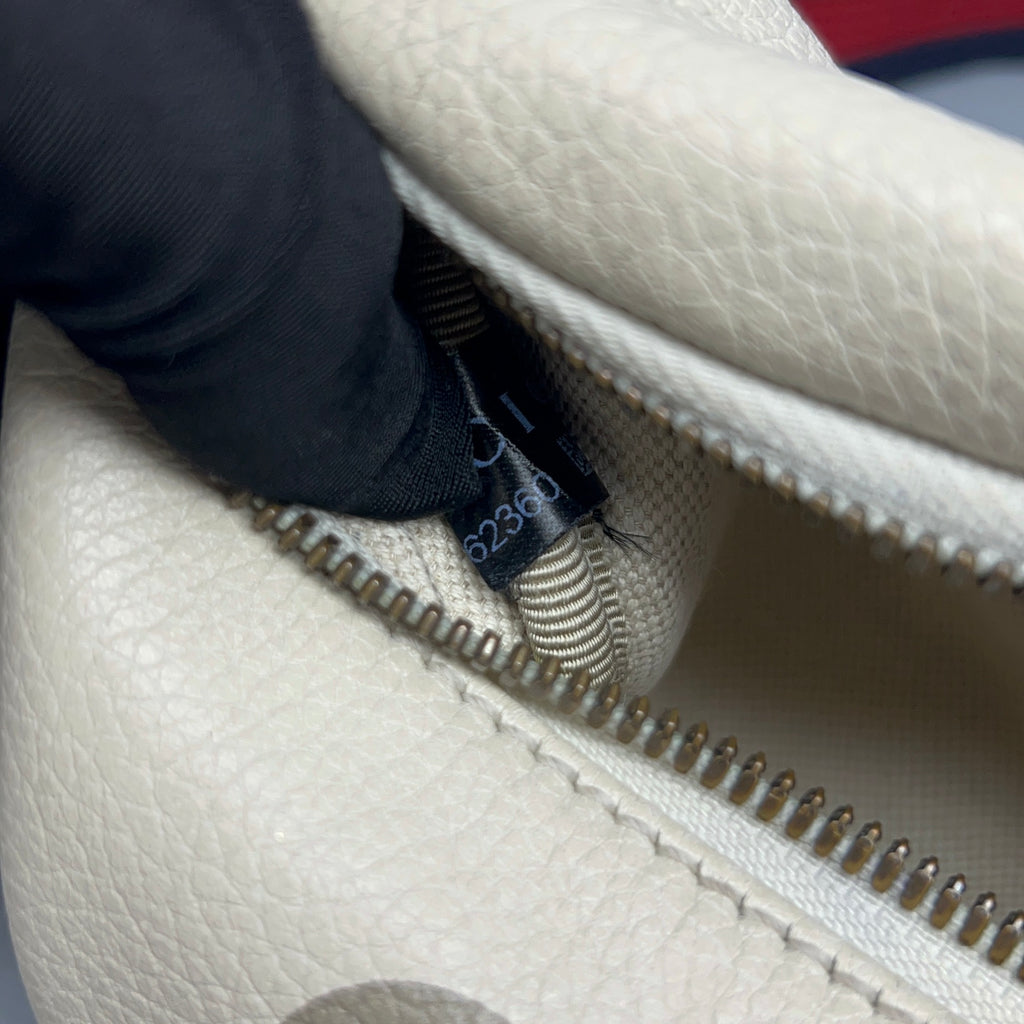 Gucci White Sling Bag