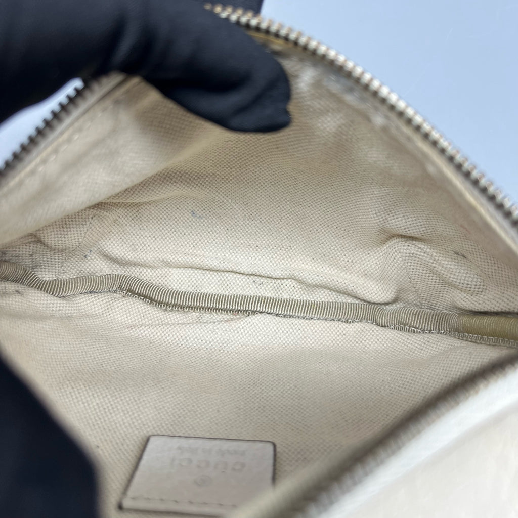 Gucci White Sling Bag