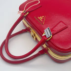 Prada Red Clutch