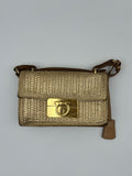 Salvatore Ferragamo Gold Crossbody