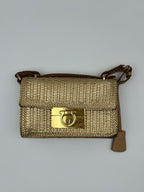 Salvatore Ferragamo Gold Crossbody