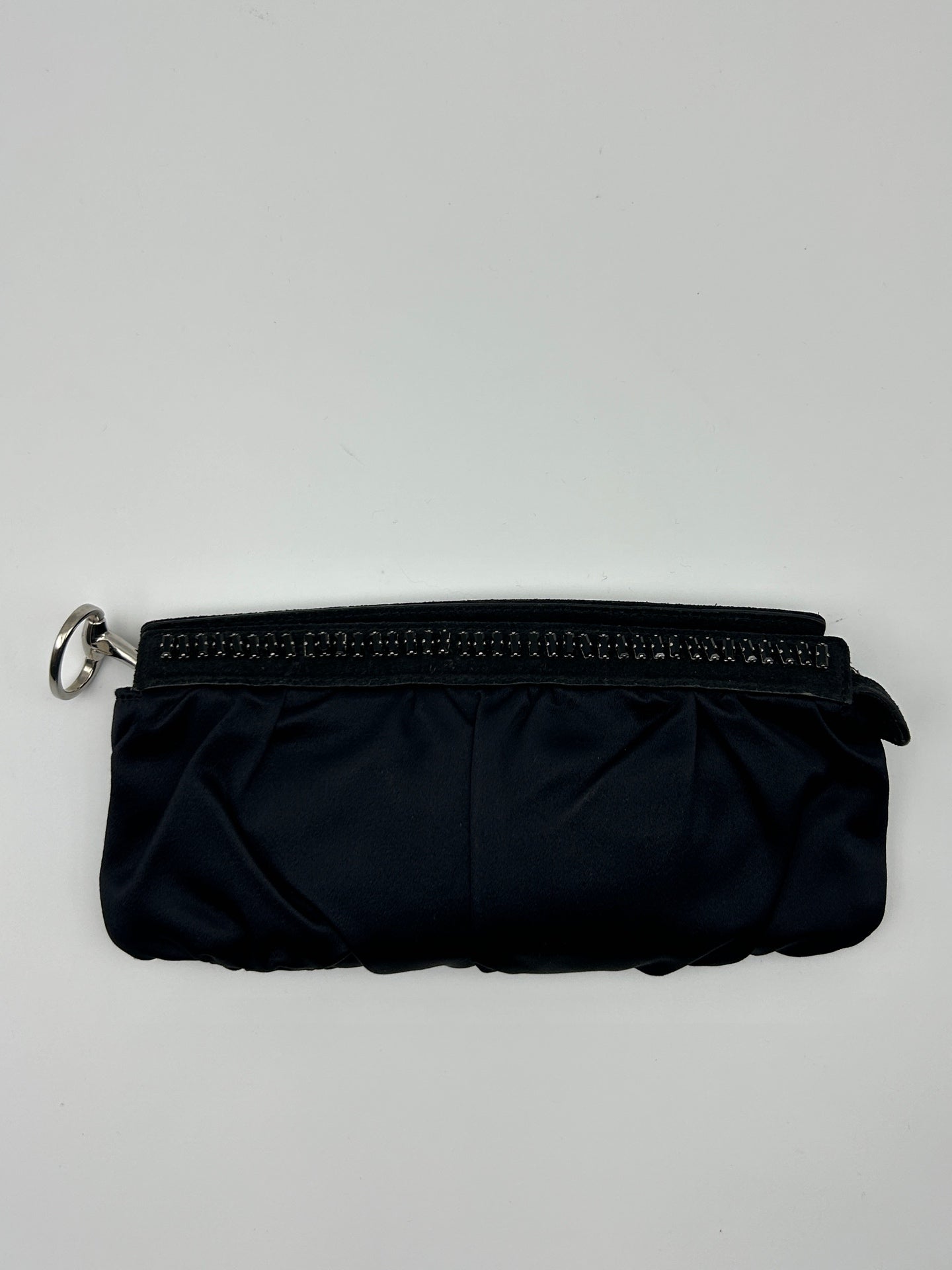 Gucci Velvet Blue Clutch
