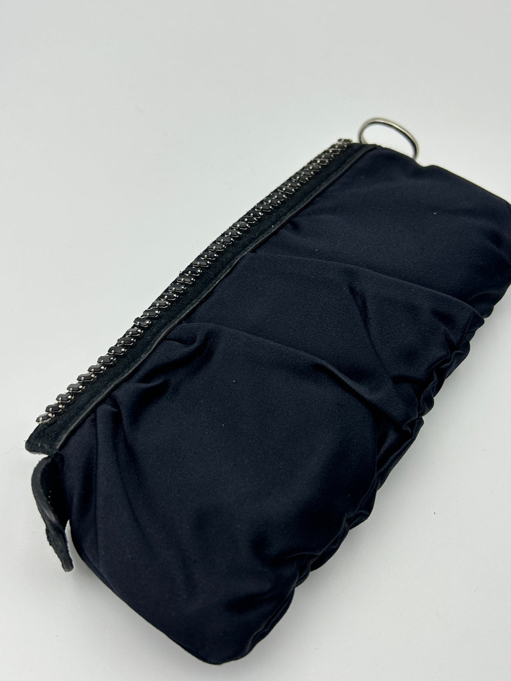 Gucci Velvet Blue Clutch