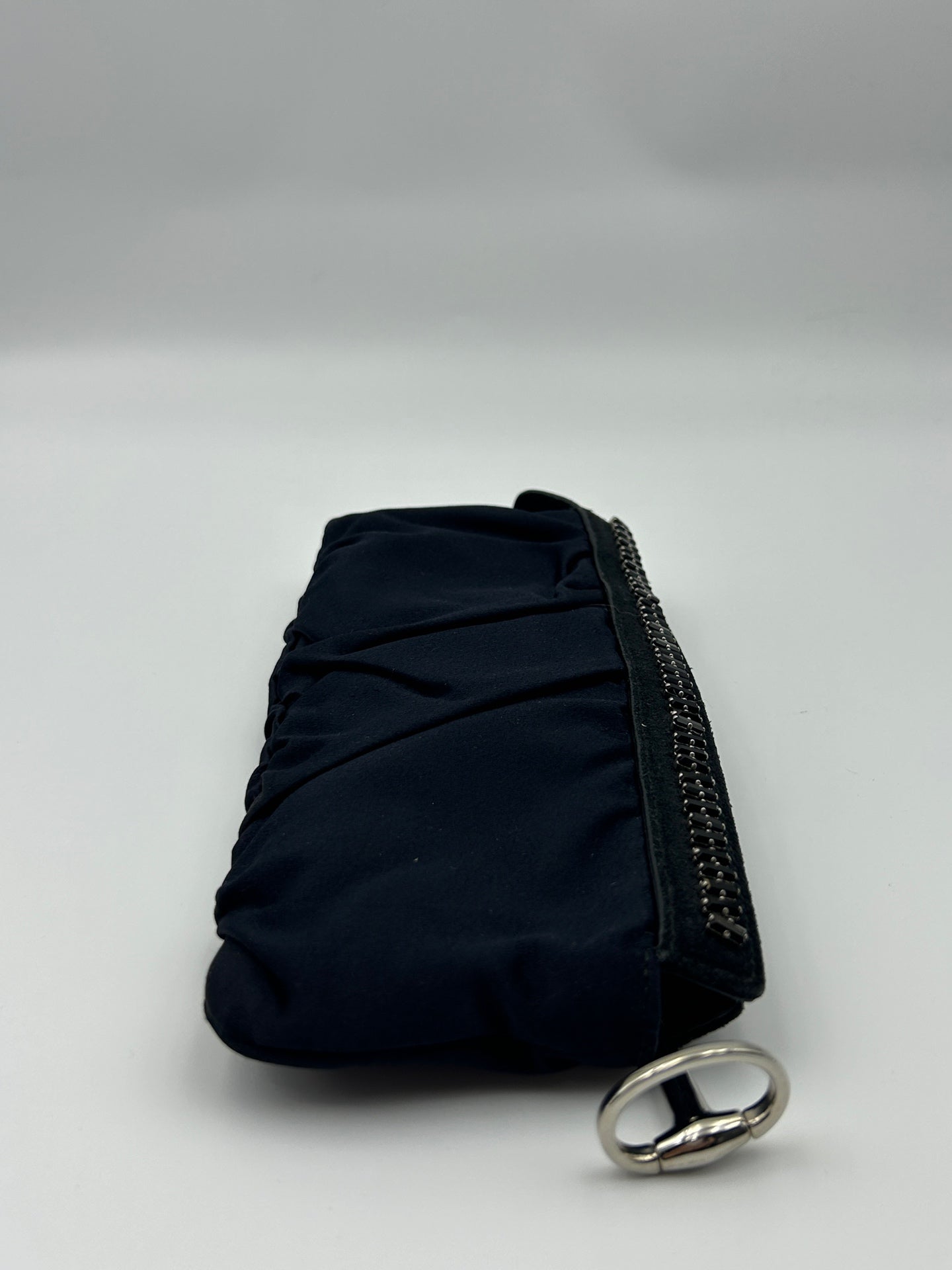 Gucci Velvet Blue Clutch