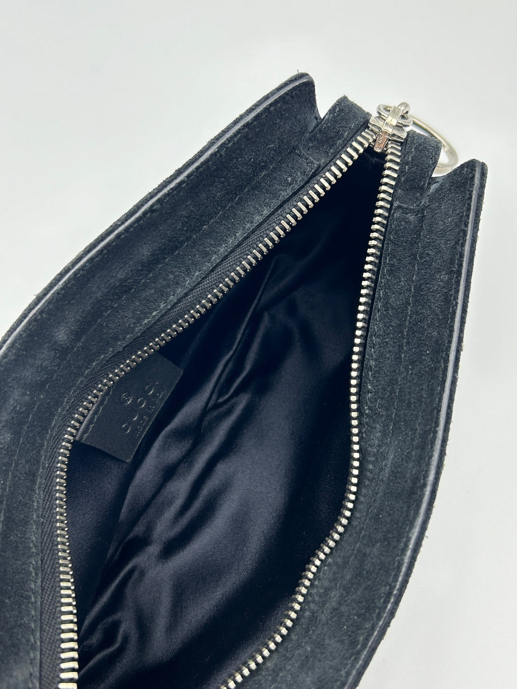 Gucci Velvet Blue Clutch