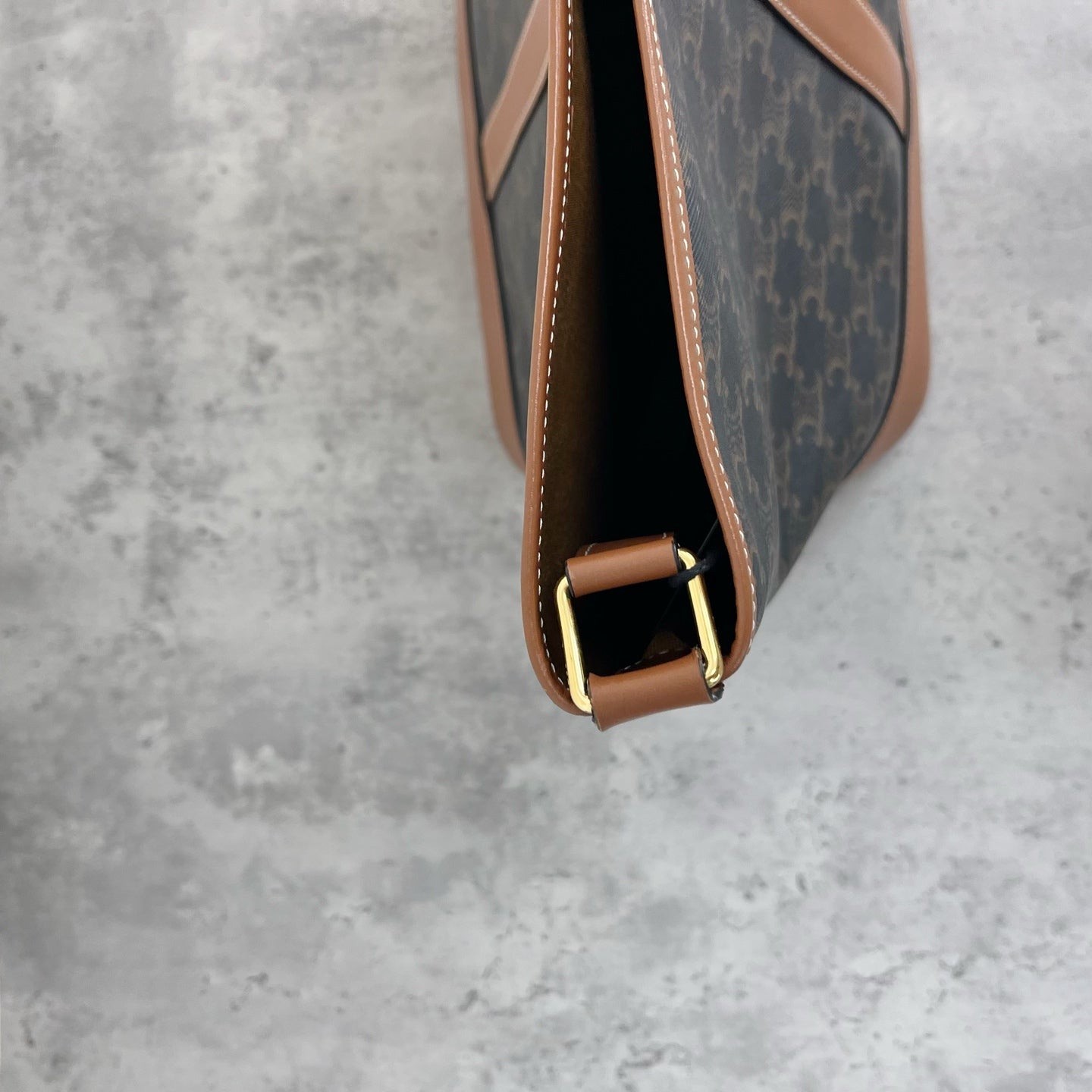 Celine Medium-sized bucket bag with a logo print Bucket & Drawstring Bag 191132CAS.04LU