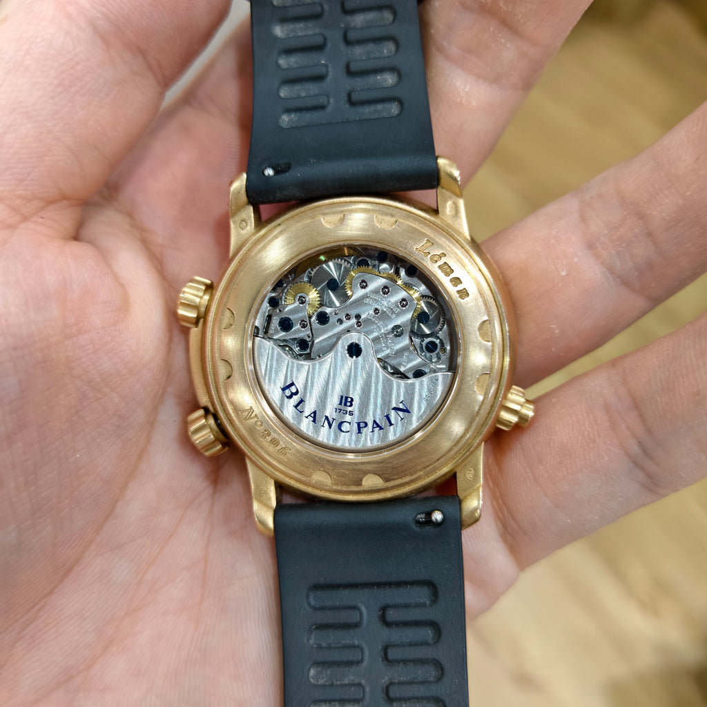 Blancpain Leader Rose gold Automatic (self-winding) watch 40 millimeters 2841-36B30-64B