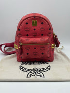 MCM Red Backpack