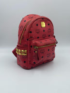 MCM Red Backpack