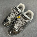 Louis Vuitton Leather Silver Skate shoes