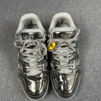 Louis Vuitton Leather Silver Skate shoes