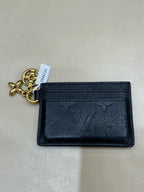Louis Vuitton Black 10.2 x 7.3 x 0.3