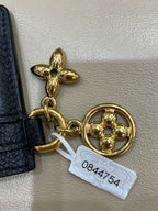 Louis Vuitton Black 10.2 x 7.3 x 0.3